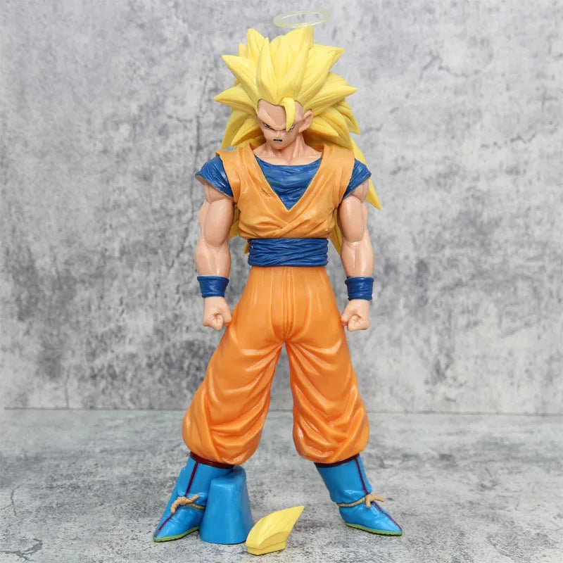 Dragon Ball Z SSJ3 Son Goku Action Figure – 31cm Collectible for Fans - Image 7