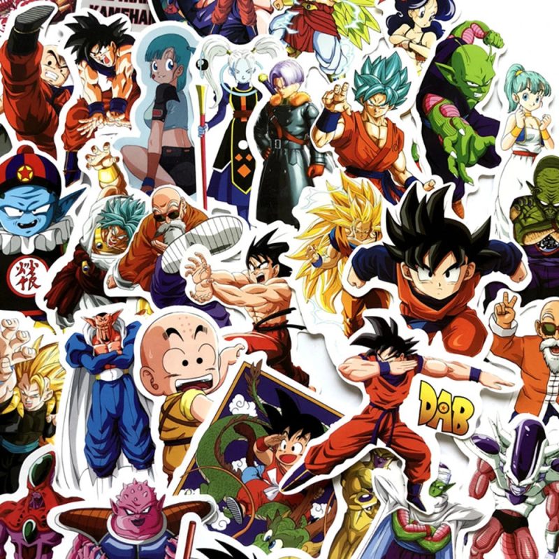 Anime Dragon Ball Son Goku Stickers