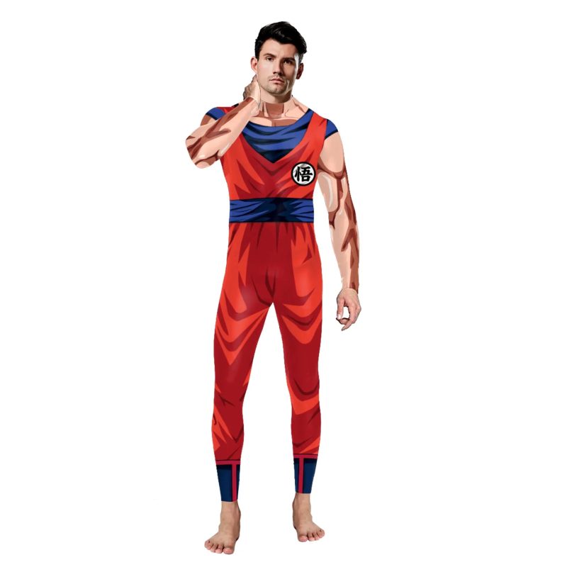 Japanese Anime Vegeta Cosplay Costume – Adult Superhero Bodysuit for Carnival & Comic Con - Image 9