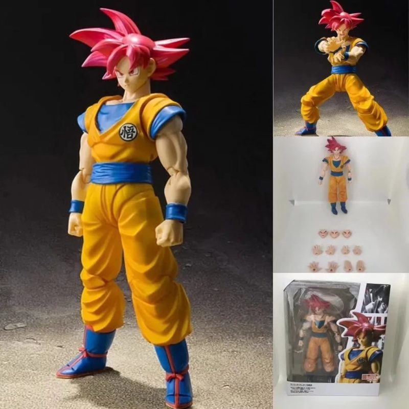Bandai 16cm SHF Goku Black Super Saiyan Action Figure - Image 3