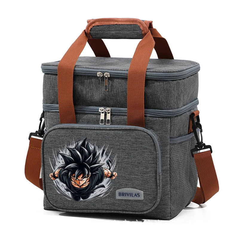 Dragon Ball Lunch Bags Boys Girls Cartoon Anime Figures Lunch Box - Image 36