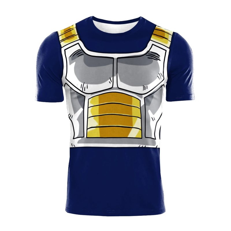 Zawaland Goku Cosplay T-Shirt – 3D Print Fitness Tee for Men - Image 8