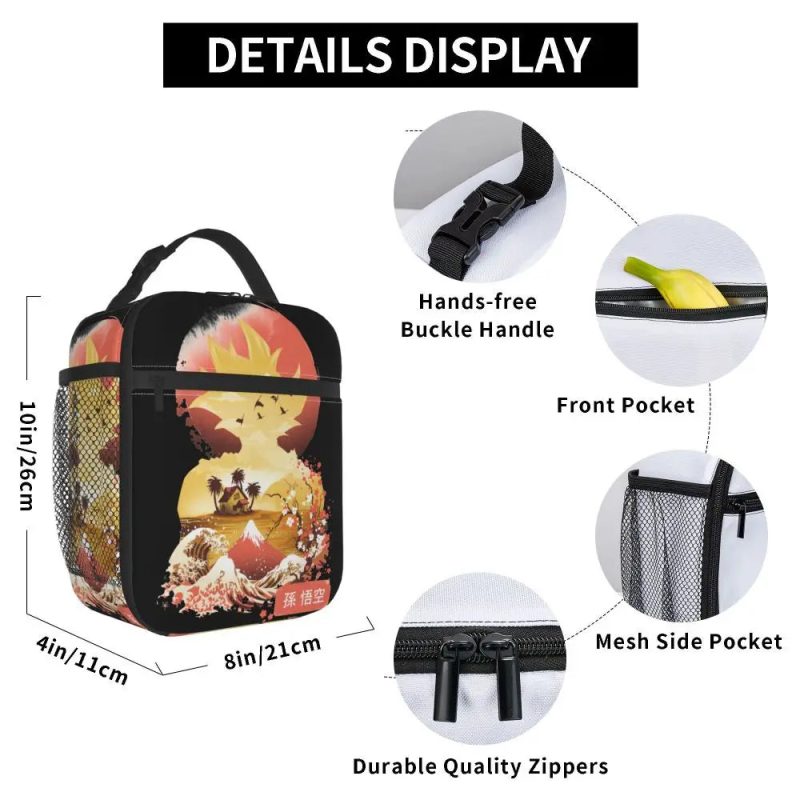 Vintage Dragon Ball Z Insulated Lunch Bags Thermal Bag - Image 173