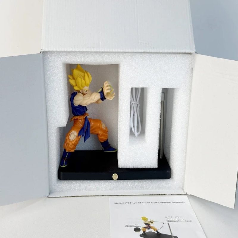 Dragon Ball Son Goku Kamehameha Night Light – Anime Touch Lamp - Image 8
