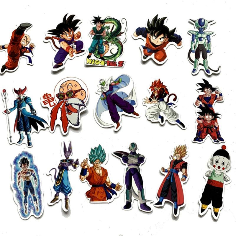 Anime Dragon Ball Son Goku Stickers - Image 6