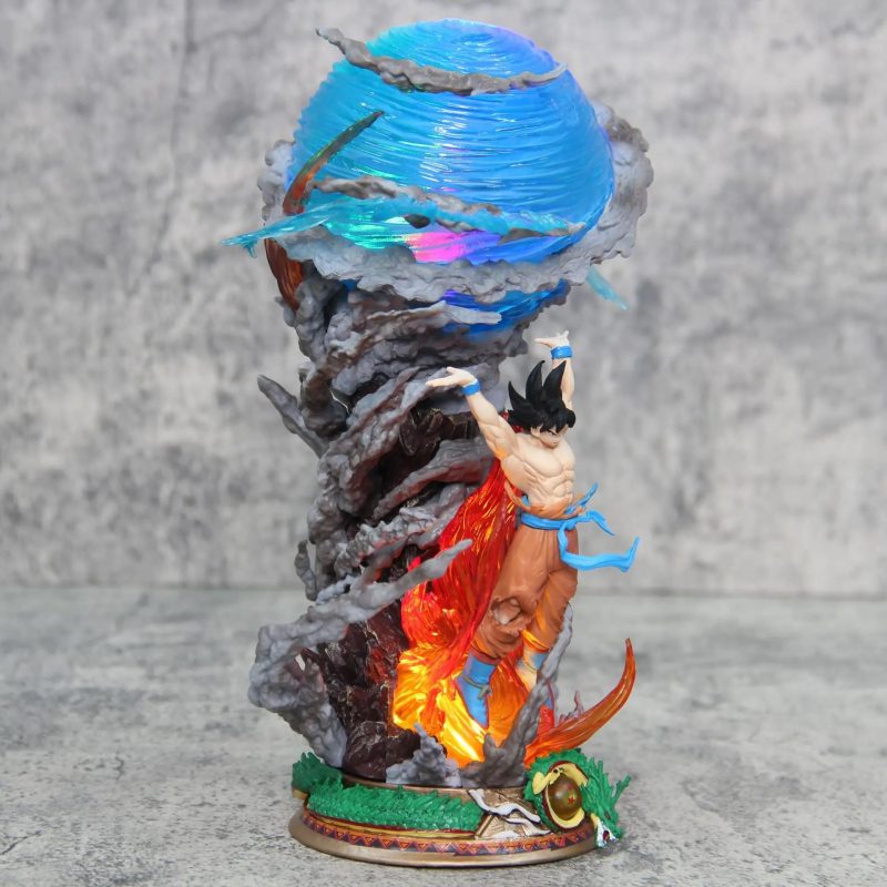 23cm Dragon Ball Goku Super Spirit Bomb Action Figure - Image 5
