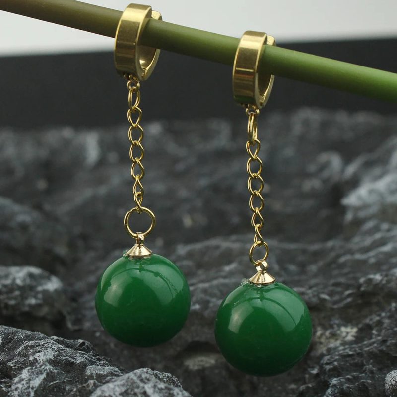 Black Goku Earrings
