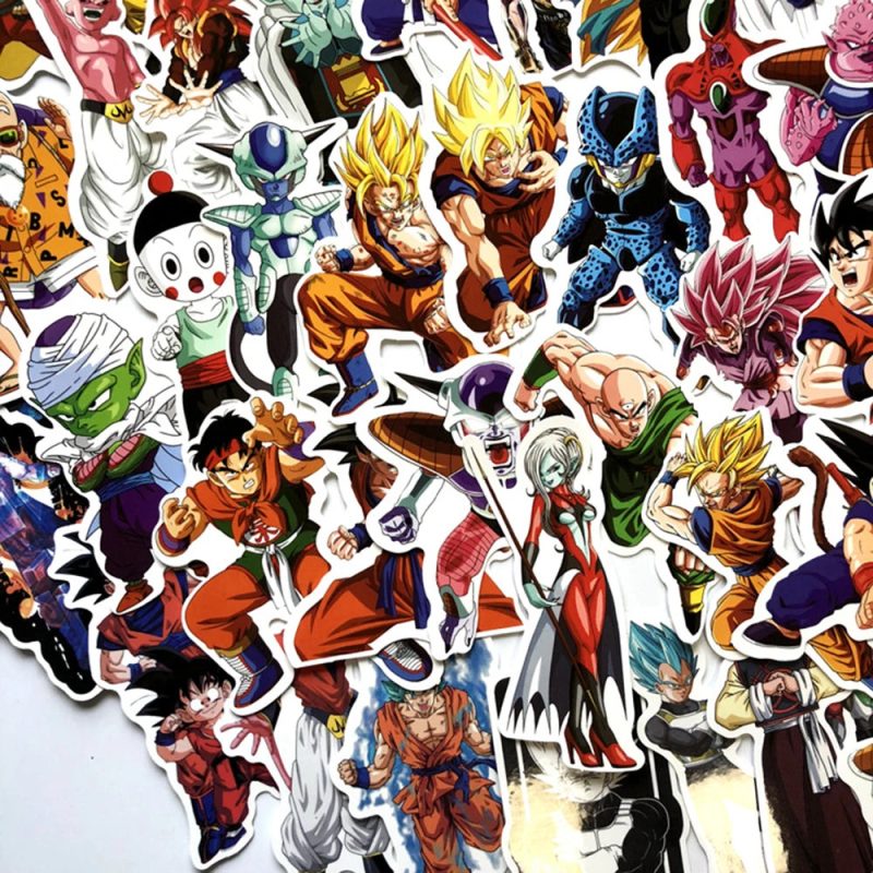Anime Dragon Ball Son Goku Stickers - Image 3