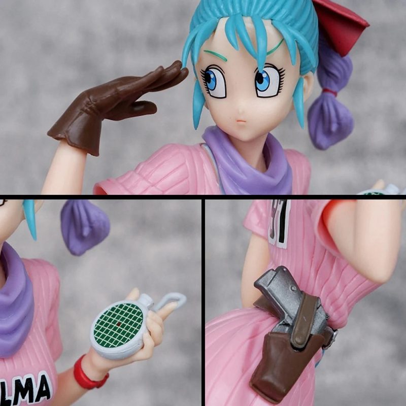 Dragon Ball Z Bulma Figure – 25cm Cute PVC Statue - Image 2