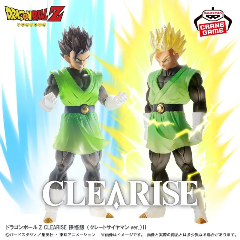 In Stock Original BANDAI Banpresto Clearise Dragon Ball Z Son Gohan Super Saiyan Figure - Image 3