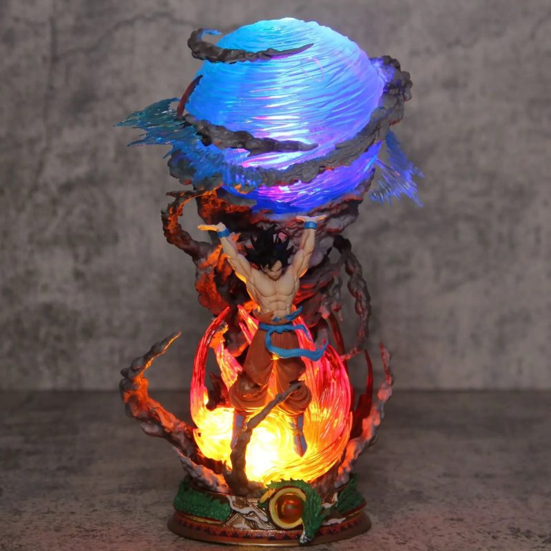 Spirit Bomb Son Goku Figure – 25cm Dragon Ball PVC Action Statue - Image 3