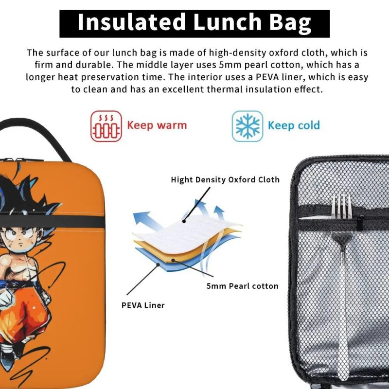 Vintage Dragon Ball Z Insulated Lunch Bags Thermal Bag - Image 131