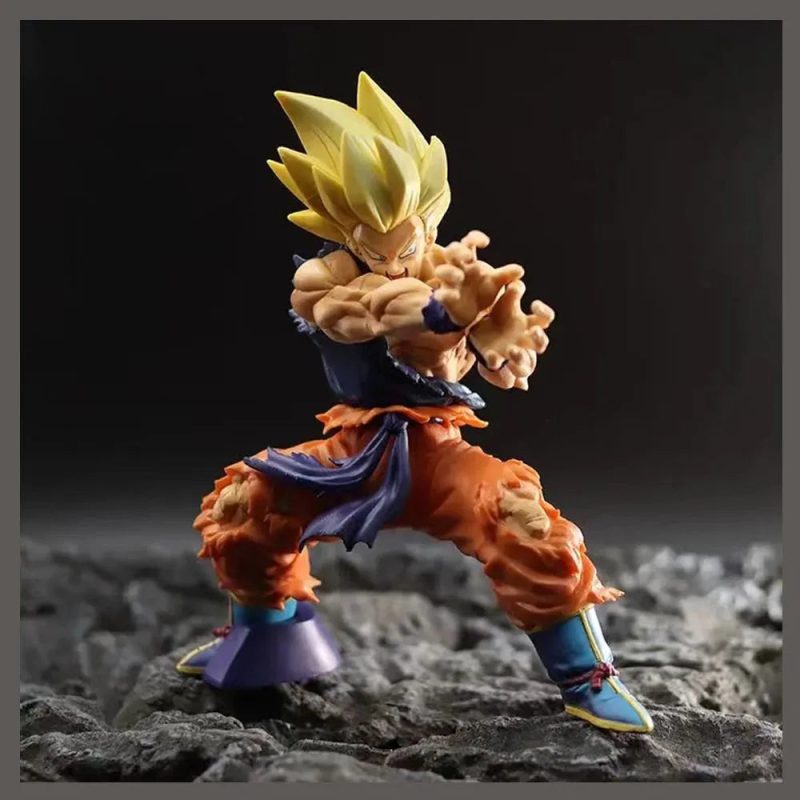 Son Goku Battle Damage Shockwave Anime Figure - Image 11