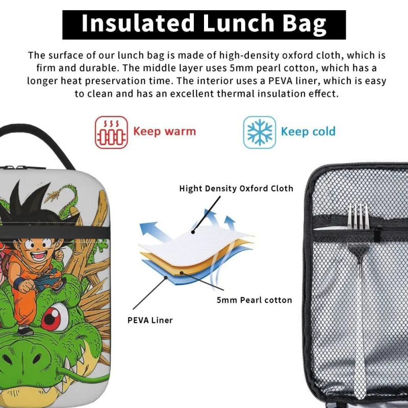 Vintage Dragon Ball Z Insulated Lunch Bags Thermal Bag - Image 144