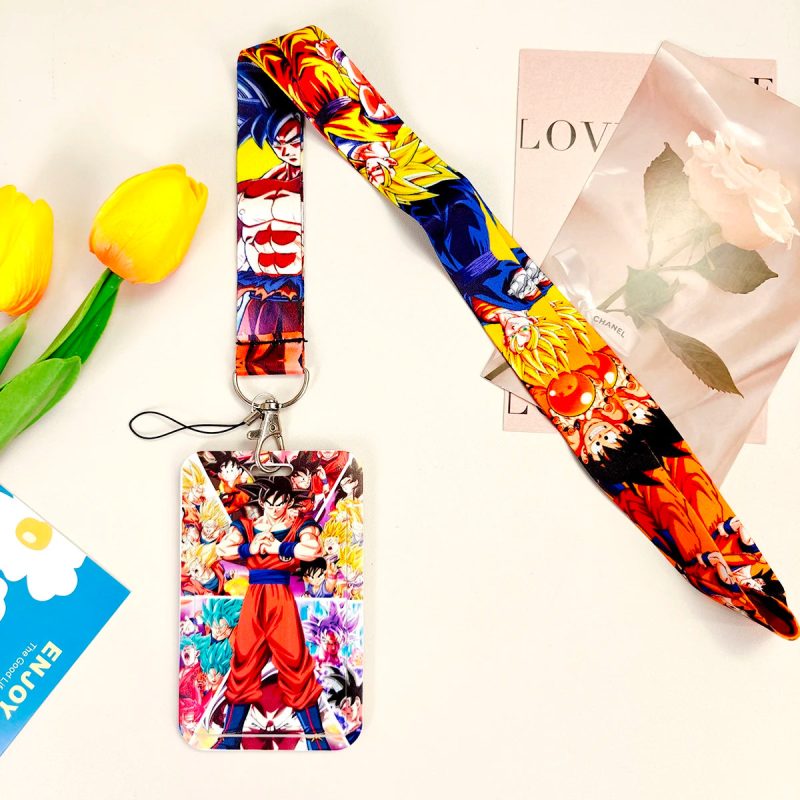 Wholesale Anime Movie Dragon Ball Lanyard – Keys, Neck Strap, Card Badge, Key Chain Holder - Image 18