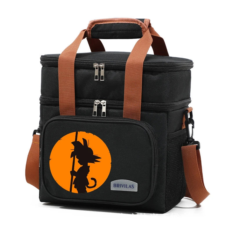Dragon Ball Lunch Bags Boys Girls Cartoon Anime Figures Lunch Box - Image 34
