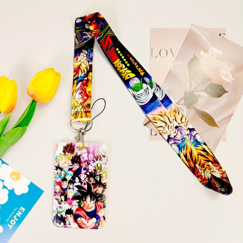 Wholesale Anime Movie Dragon Ball Lanyard – Keys, Neck Strap, Card Badge, Key Chain Holder - Image 24