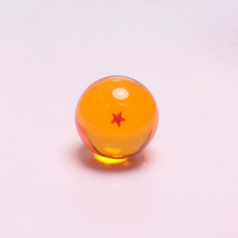 Large Dragon Ball Crystal Ball – Blue & Yellow - Image 16