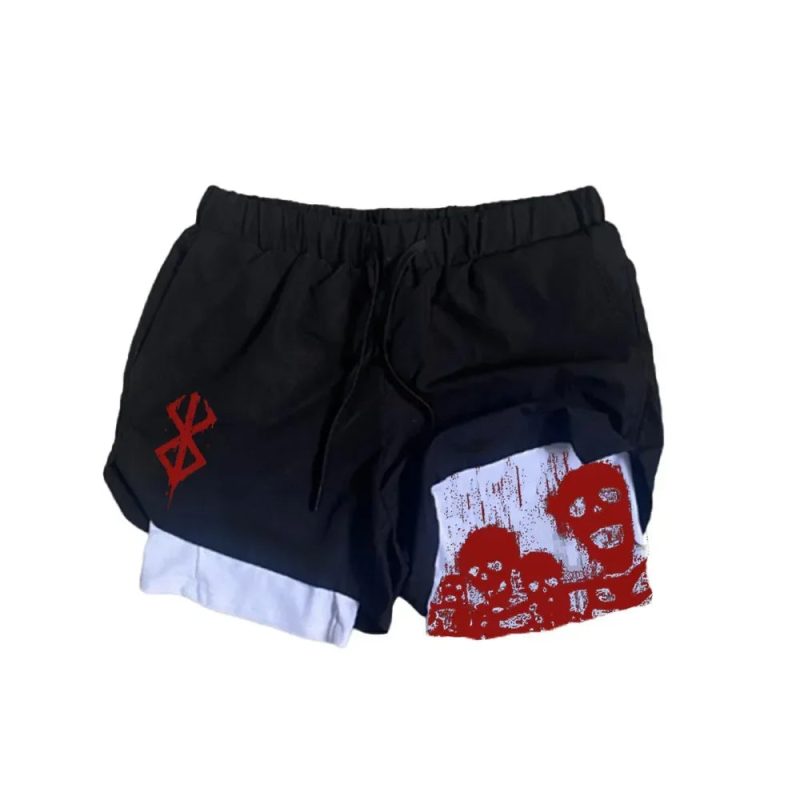 Anime Dragon Ball Son Goku Shorts – 2023 Men's Double-Layer Sportswear - Image 21