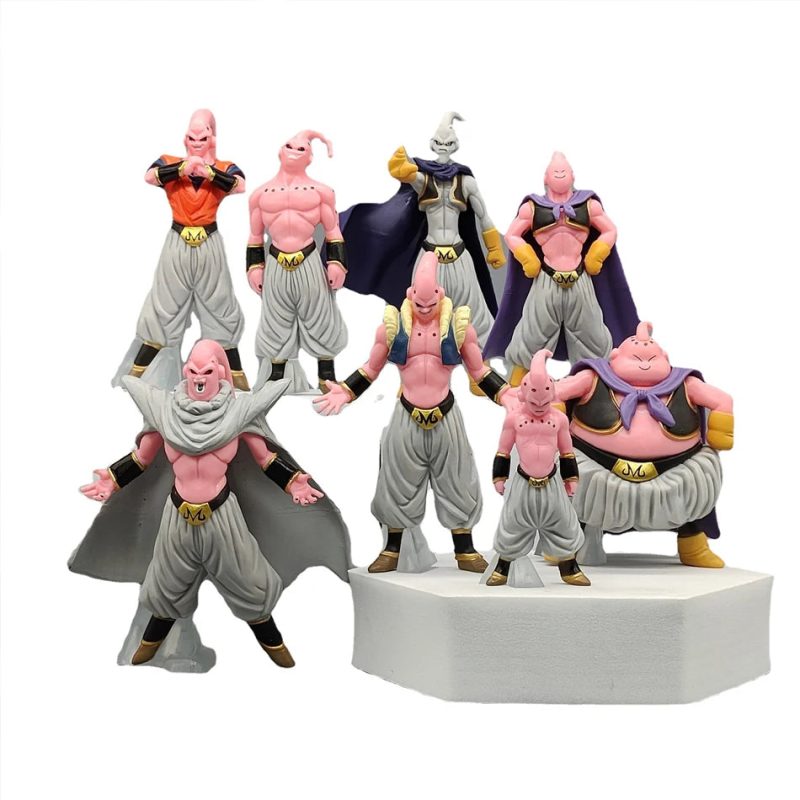 8pcs Majin Buu Figure Set – Dragon Ball Z PVC Collection - Image 4