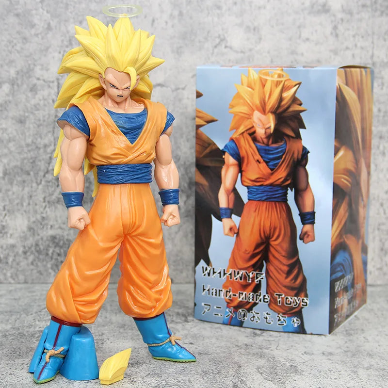Dragon Ball Z SSJ3 Son Goku Action Figure – 31cm Collectible for Fans - Image 8