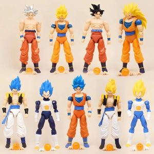 SHF Dragon Ball Action Figure – Movable Super Saiyan Anime Collectible