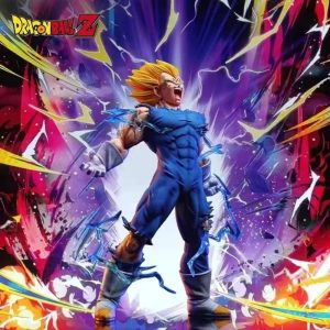 27cm Majin Vegeta Figure
